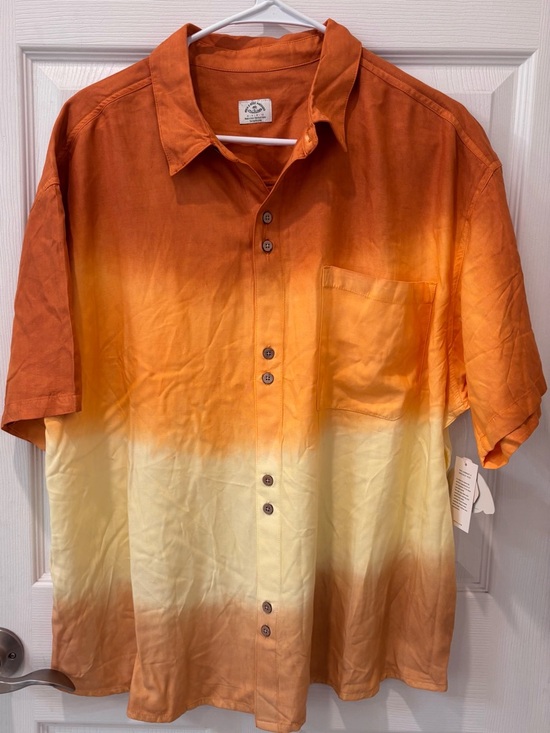 RVCA Other - RCVA X Rose Machado Tie Dye Button Down